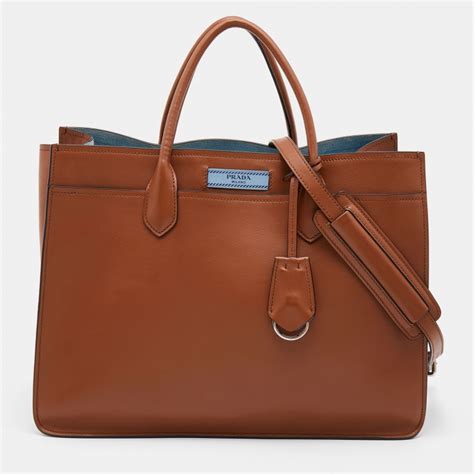 prada etiquette bag brown|PRADA Etiquette Bags for sale .